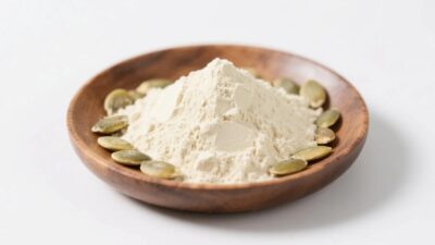 proteine in polvere di semi di zucca biologici