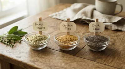 Cuori di canapa vs Semi di lino vs Semi di chia: La sfida definitiva tra semi